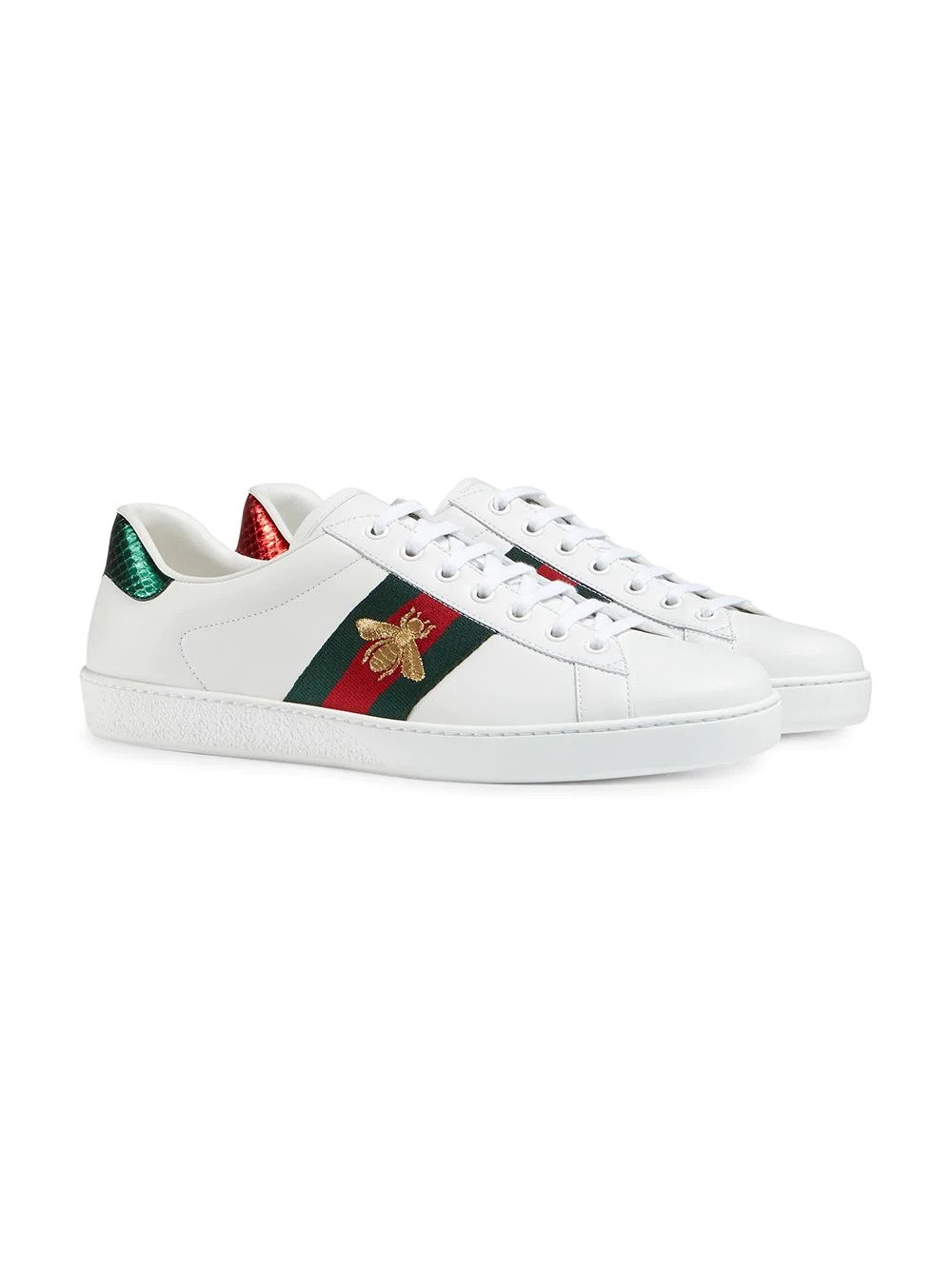 Ace embroidered low-top sneakers – EastKick